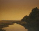 Creek Light -oil on linen panel 24x30 inches
